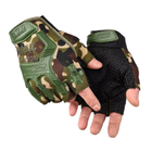 Перчатки Тактические Безпалые Порезозащитные Противоскользящие ClefersTac MXW - Мультикам Размер: XL (50230756X) - изображение 3
