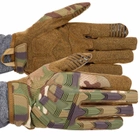 Перчатки тактические с закрытыми пальцами Zelart Military Rangers 9875 размер XXL Camouflage Multicam - изображение 1