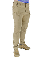 Тактические легкие штаны Soft Shell (без флиса) карго Eagle SP-02 Койот (Песочные) M - изображение 3