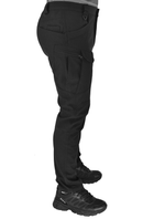 Тактические легкие штаны Soft Shell (без флиса) карго Eagle SP-02 Черные 2XL - изображение 4
