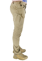 Тактичні штани легкі Soft Shell (без флісу) карго Eagle SP-02 Койот (Пісочні) XL - зображення 4