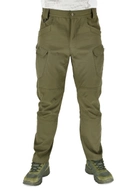 Тактические легкие штаны Soft Shell (без флиса) карго Eagle SP-02 Олива (Зеленые) L