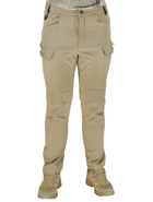 Тактические легкие штаны Soft Shell (без флиса) карго Eagle SP-02 Койот (Песочные) 2XL - изображение 1