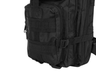 Военный тактический рюкзак Trizand черный 26л Польша - изображение 9