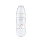 Бутылочка для кормления Nuk First Choice Plus Сердца 300 мл Бежевая (3952398)