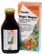 Suplement diety Floradix Wapń I Magnez 250 ml Płyn (4004148017766) - obraz 1