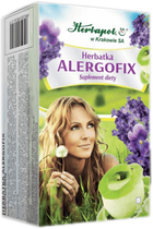 Herbatka Herbapol Fix Alergofix 20 saszetek (5903850006121) - obraz 1
