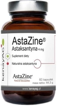 Suplement diety Kenay AstaZine Astaksantyna 4 mg 60 kapsułek (5900672152623) - obraz 1