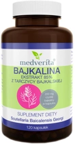 Suplement diety Medverita Bajkalina 85% tarczyca bajkalska 120 kapsułek (5900718340786) - obraz 1