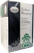 Herbata Mirlek Ludowe Receptury Na Alergie 20 saszetek (5906660437611) - obraz 1