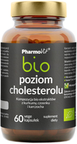 Suplement diety Pharmovit Poziom Cholesterolu BIO 60 kapsułek (5902811239554)