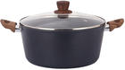 Каструля BRAVO CHEF класична 24 см (4.1 л) з кришкою (BC-2101-24) (BC-2101-24)