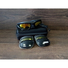 Тактические очки с поляризацией велосипедные спортивные DAISY С5 4 комплекта сменных линз чехол (ol-4c5) - зображення 10