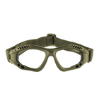 Тактичні окуляри Mil-Tec Commando Goggles Air Pro Clear олива - зображення 3