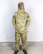 Куртка парка анорак військова форма бавовна 100% камуфляж multicam MTP 48-50, зріст 5/6 - зображення 4