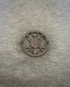 Кокарда, Беретний знак Спецзв'язку латунна 5*5 см золотий (1741365794) - зображення 4