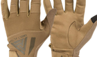 Рукавиці тактичні M Темний Койот Helikon-tex Direct Action Hard Gloves M Coyote Brown (GL-HARD-PES-CBR-B04-M) - зображення 3