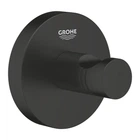 Крючок настенный одинарный GROHE QuickFix Start 411732430 округлый металлический черный CV032148