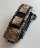 Підсумок кріплення для турнікета джгута M-KET Піксель військовий тримач на пояс розвантажувальну систему РПС на систему Molle з відсіком для ножиць та маркера - зображення 4