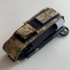 Підсумок кріплення для турнікета джгута M-KET Піксель військовий тримач на пояс розвантажувальну систему РПС на систему Molle з відсіком для ножиць та маркера - зображення 5