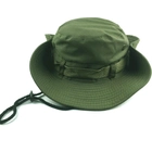 Панама захисний капелюх тактичний для ЗСУ, полювання, риболовлі Олива - зображення 5