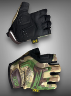 Тактичні рукавички Mechanix M-Pact мультикам, військові захисні безпалі рукавички - изображение 3