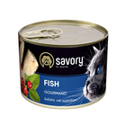 Консервований корм Savory Cat Adult Fish 200 г