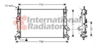 Радиатор охлаждения двигателя FOCUS C-MAX 16/20TDCi 03- Van Wezel Van Wezel (18002370)