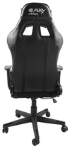 Fotel gamingowy Fury Gaming Chair Avenger XL 60 mm Black-White (NFF-1712) - obraz 5