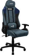 Ігрове крісло Aerocool AC-280 DUKE AEROAC-280DUKE-BK/BL Синє - зображення 2