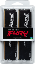 Оперативна пам'ять Kingston Fury DDR5-5600 32768MB PC5-44800 (Kit of 2 x16384) Beast Black (KF556C40BBK2-32) - зображення 5