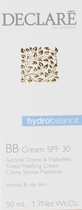 BB Krem do twarzy Declare Hydro Balance SPF30 50 ml (9007867007099) - obraz 3
