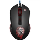 Мышка Defender Sleipnir GM-927 проводная игровая 12800dpi 6кн черная