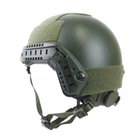 Крепление Рейки на шлем каску FAST / планка Пикатини / крепление Wing-Loc olive - изображение 7