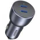Автомобільний зарядний пристрій UGREEN 70594 CD213 2xUSB 40W 3А USB-C QC 3.0 сірий