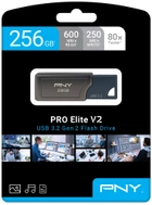 Pendrive PNY PRO Elite V2 256GB USB 3.2 Black (P-FD256PROV2-GE) - obraz 4