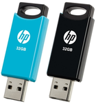 HP v212w 32GB USB 2.0 Blue & Black (HPFD212-32-TWIN) TWINPACK - зображення 3