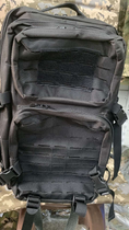 Тактический рюкзак Attack средний 40 литров Черний - изображение 1