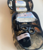 Медичний підсумок аптечка M-KET Піксель військовий з 2 кишенями та гумками кріплення на тактичний пояс або систему MOLLE - зображення 5