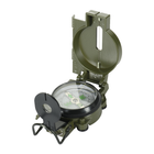 M-Tac компас армійський Ranger олива, тактичний компас, компас армійський з кришкою, компас військовий олива - зображення 1