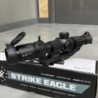 Оптичний приціл (Б/В) із кріпленням (моноблок) Vortex Strike Eagle 1-8x24 сітка AR-BDC3, 200 пострілів - зображення 4