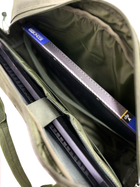 Тактическая админ сумка админ панель с ручками и регулируемым ремнем цвет хаки - изображение 3