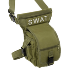 Тактична сумка на стегно поясна E-Tac M14 Olive Green - зображення 2