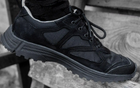Кросівки тактичні Варяг чорні шкіра на сітці No Brand 43 125101_43 - изображение 1