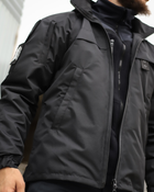 Куртка Вітровка Патрол Непромокальна для Поліції з Липучками на сітці 46 No Brand 170310 - зображення 5