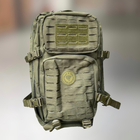 Військовий рюкзак 50 л WOLFTRAP, колір Олива, тактичний рюкзак для військових, армійський рюкзак для солдатів - зображення 1