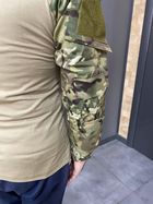 Армейская тактическая рубашка Убакс с пазами под локти Yakeda Combat Койот Мультикам 3XL - изображение 4