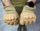 Перчатки тактические Defcon 5 с защитой от ожогов, Койот, размер M, Glove Nomex/Kevlar Folgore 2010 - изображение 7
