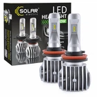 Автолампы светодиодные Solar LED H11 12/24V 6500K 6000Lm 50W Cree Chip 8611