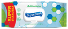 Салфетки влажные Superfresh Antibacterial з клапаном 120шт (sr.42285)